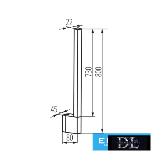 KANLUX YALTE S 08 10W NW-B lámpa