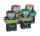 NYOMÓGOMB EL2-BP 42 NC PIROS IP65