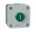 TOKOZOTT NYOMÓGOMB BP102 1NO IP65 ZÖLD