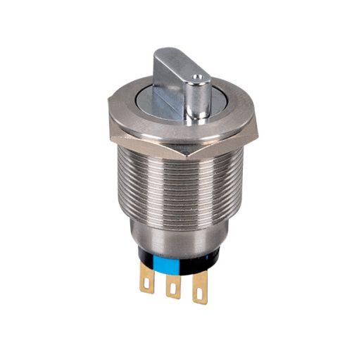 TWO POSITION SWITCH WITH ARREST EL-22X2 1NO+1NC IP65 RED 
