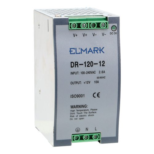 DR-120-12 TÁPEGYSÉG 12V KIMENETI FESZÜLTSÉG 120W