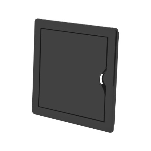 EL-814A PVC BEJÁRATI AJTÓ 10/10 85x85MM, GRAFIT