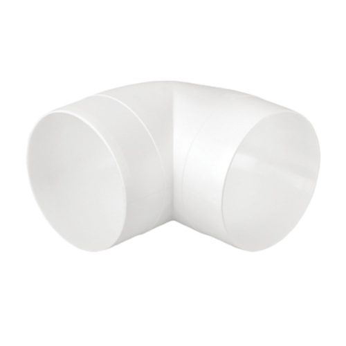 EL02-459 90°-OS PVC TÉRD 90° KEREK CSATORNÁKHOZ D100MM