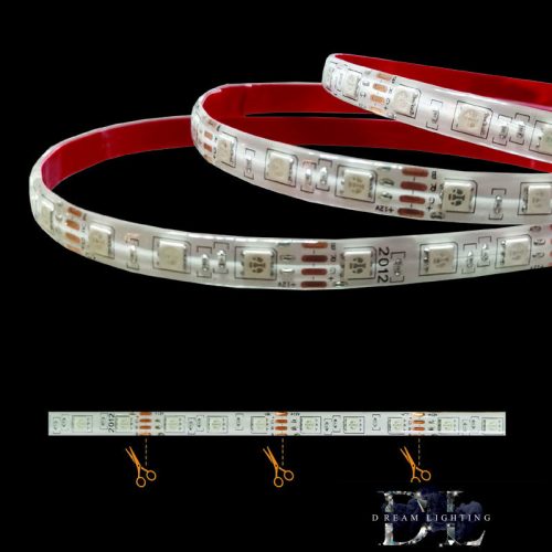 UNIVERSO RGB LED szalag 5050-60D 12v 7w/m IP65 5m