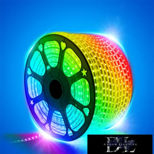 UNIVERSO Flexibilis LED szalag AC:230V 2835-60D-10MM 7.6w/M RGB IP65