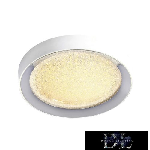 ELDLUX MILKY mennyezeti lámpa 32W+15W WW+NW fehér/króm
