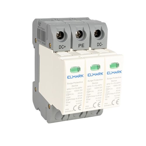 T1+T2 3P SPD DC 1000V 12.5kA T1+T2 3P SPD DC 1000V 12.5kA