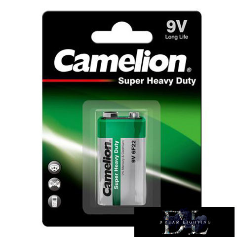 CAMELION SUPER HEAVY DUTY cink-klorid elem 6F22/9V-Block-BP1