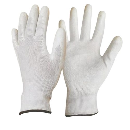 POLIÉSZTER KESZTYŰ LATEX BEVONATTAL 10-ES MÉRET