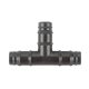 MIKRO-CSEPPENTŐ CSŐ T-CSATLAKOZÓ 16X16X16MM, 5DB KÉSZLET
