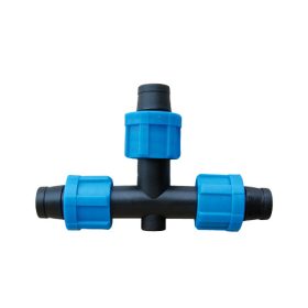 T-CSATLAKOZÓ CSEPEGTETŐ SZALAGHOZ 16X16X16MM, 5DB KÉSZLET