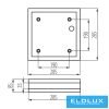 KANLUX JURBA DL-218L lámpa E27