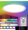 OSRAM chip Mennyezeti lámpa 18W RGB+CCT távirányítóval fehér