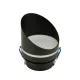 EL-5879 GU10-ES ALUMÍNIUM, FEKETE SZÍNŰ DOWNLIGHT