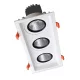 TRIPLELED MOZGATHATÓ SPOTLÁMPA 3X15W 230V 3000K FEHÉR