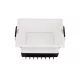 EL-6226 SÜLLYESZTETT SZÖGLETES LED DOWNLIGHT 12W 4000K+EM