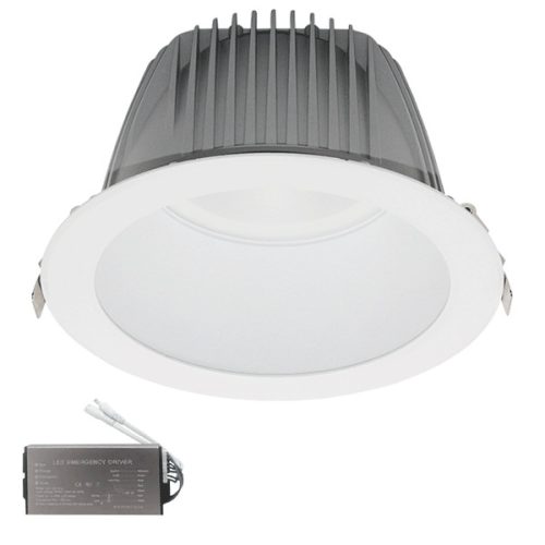 EL-6228 RECESSED LED DOWNLIGHT 30W 6500K+EMERGENCY KIT