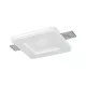 GYPSUM SPOTLÁMPA NÉGYZET GU10 120