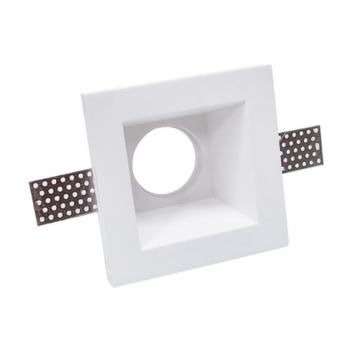GYPSUM SPOTLÁMPA NÉGYZET GU10 120x120