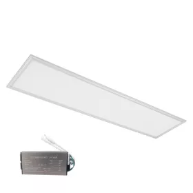LED PANEL 48W 4000K 295x1195mm FEHÉR KERET+INVERTERREL