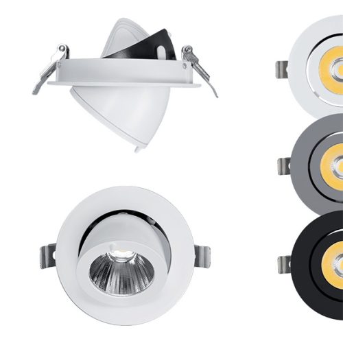 TL180 COB SÍNES LÁMPATEST 20W 220-240V 4000K 24° FEHÉR
