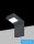 UNIVERSO Kültéri fali lámpa 10w 720lm 4000k 110° IP54 Antracit 100x109x160mm