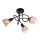 AMBIX SPOT 3XE14 FEKETE/RÉZ
