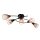 AMBIX SPOT 5XE14 FEKETE/RÉZ
