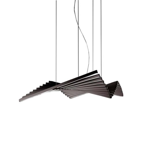 ATOM LED FÜGGŐLÁMPA 150W 3000K, FEKETE