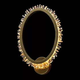 CORONA LED WALL LAMP 13W 3000K, GOLD