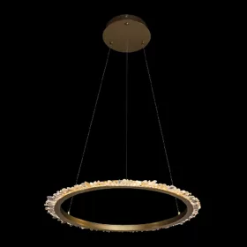 CORONA LED FÜGGESZTÉK 34W 3000K 660MM, ARANY, ARANY