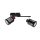 DELIA SPOT 2XE27 FEKETE