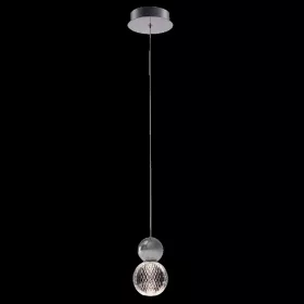 GYÉMÁNT LED MEDÁL 5W 3000K, KRÓM, KRÓM