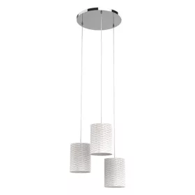 INES FÜGGESZTÉK 3XE14 FEHÉR/KRÓM