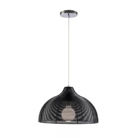 LIV FÜGGESZTÉK 1xE27 KRÓM/FEKETE