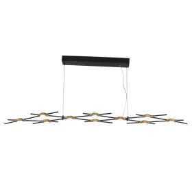 MODULÁRIS LED MEDÁL 24W 3000K, FEKETE+ARANY