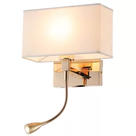 ROSA LED FALI LÁMPA 3W 3000K + 1XE27, FRANCIA ARANY