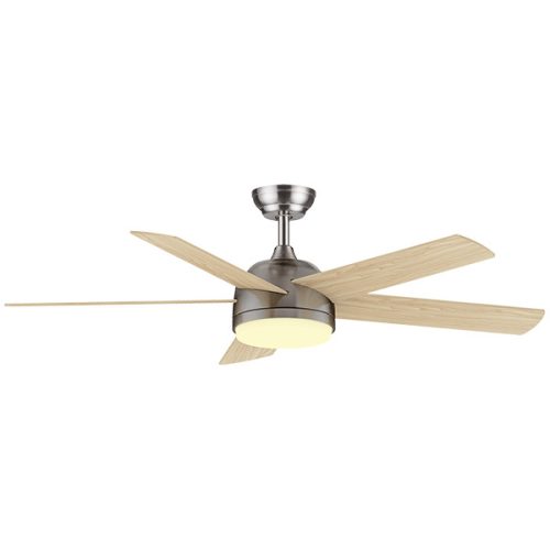 EL-1245 LED CSILLÁR VENTILÁTORRAL 20W KRÓM/FA