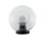 LED KERTI VILÁGÍTÓTEST GÖMB ALAKÚ, LÁMPÁVAL PMMA CLEAR 300 G95 20W E27 230V 4000-4300K