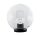 LED KERTI VILÁGÍTÓTEST GÖMB ALAKÚ, LÁMPÁVAL PMMA CLEAR 400 30W E27 230V 4000-4300K