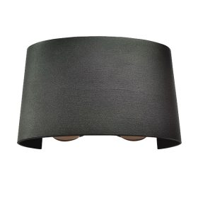 LED FALI LÁMPA 4X1W 4000K IP54 FEKETE