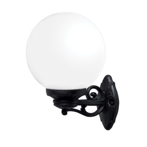 GLOBE 250 OPÁL KERTI FALI LÁMPA 1XE27 IP55 FEKETE