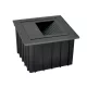 GRF011 LED 2W 3000K IP65 FEKETE