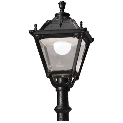 TOBIA OSZLOPLÁMPA 30W CCT FEKETE