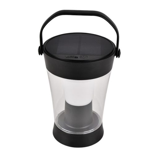 NAPELEMES KERTI LÁMPA 3W IP54, FEKETE