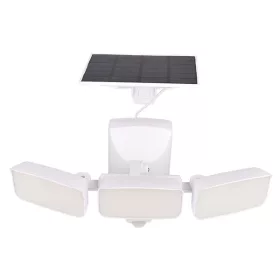 TRIPLA NAPELEMES REFLEKTOR 15W IP54 ÉRZÉKELŐVEL, FEKETE