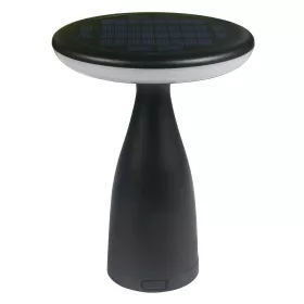 NAPELEMES LED ASZTALI LÁMPA 5W IP65, FEKETE