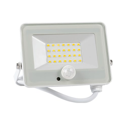 VEGA20 SLIM 20W LEDES FÉNYVETŐ WITH SENSOR 3000K WHITE