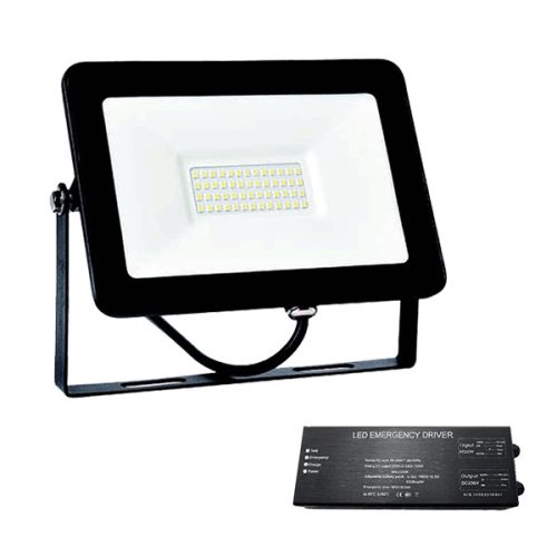 VEGA SLIM SMD LED REFLEKTOR 30W 5500K+SÜRGŐSSÉGI KÉSZLETTEL