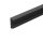 EL-83CR PROFILE FOR WOOD SHELF 2.5M, BLACK
